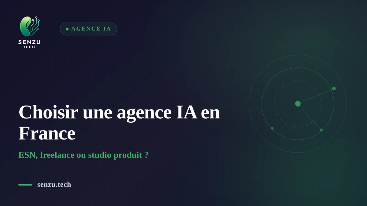 Choisir une agence de développement IA en France